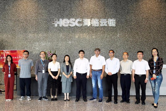 盐田区人力局领导调研海格物流 促进企业和谐发展